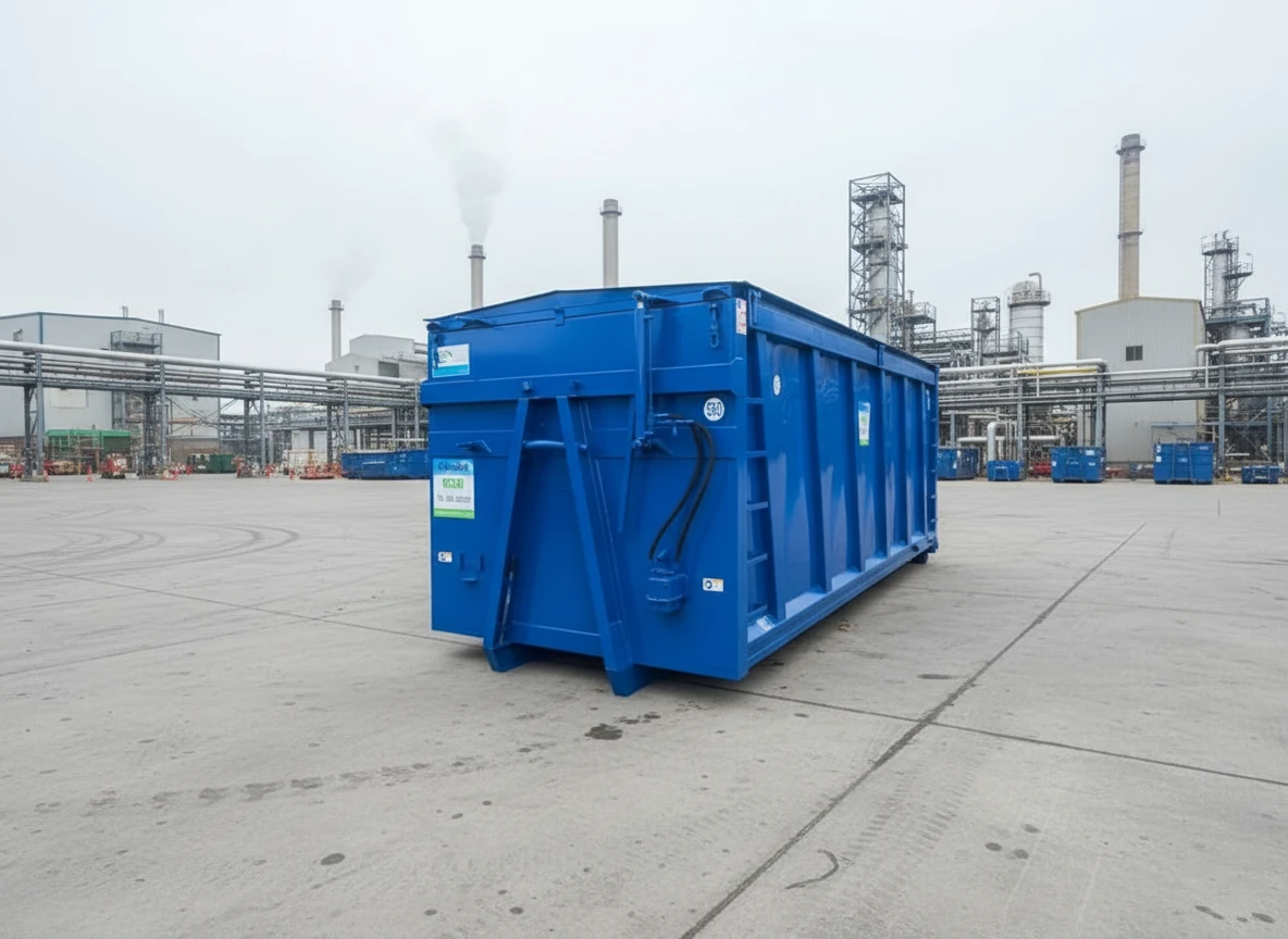 Container a tenuta con coperchio 7 m x 2,2 m